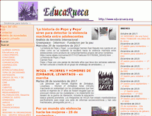 Tablet Screenshot of educarueca.org